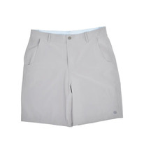 Free Fly Shorts Mens 36 Grey Performance Polyester Stretch Comfort Casua... - $28.74