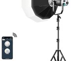 Gvm 200W Led Video Light With Lantern Softbox, Sd200D Photography Studio... - $574.99