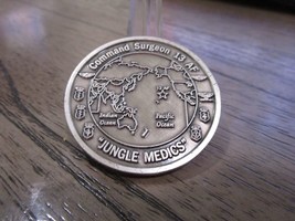 USAF 13th Air Force Command Surgeon 13 AF Jungle Medics Challenge Coin #... - £19.39 GBP