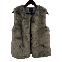 Forever 21 Faux Fur Vest Size Large - £12.91 GBP
