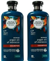 2 Count Herbal Essences Bio Renew Repair  Moroccan Argon Oil Shampoo 13.5Fl oz image 1