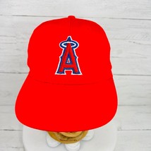Los Angeles Angels Youth Truckers Hat Adjustable MLB Red - £31.92 GBP