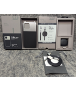 iPhone 12 Pro Max Silicone Alu Case &amp; Flat/Weighted 8-Pin Cable Atom Stu... - $8.99