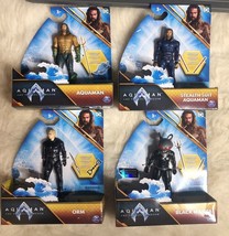 DC Comics Aquaman and The Lost Kingdom Black Manta Orm Stealth Suit 4&quot; F... - $18.81