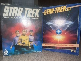 FASA 1983 Star Trek Role Playing Game 2nd Edition # 2004 &amp; Star Trek III... - £33.11 GBP