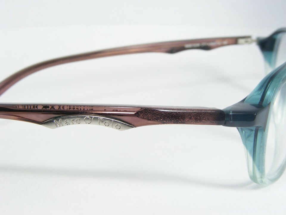 Vintage Marc O'Polo 3239 217 TRANSPARENT BLUE TEAL GRADIENT EYEGLASSES 50-14-135 Item image 8