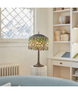 31.75&quot;H Cherry Blossoms Stained Glass Table Lamp - $2,351.99 CAD