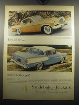 1957 Studebaker Golden Hawk Ad - They toil not.. neither do they spin - £14.54 GBP