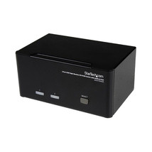 STARTECH.COM SV231TDVIUA SWITCH BETWEEN TWO TRIPLE HEAD COMPUTERS, WHILE... - £461.35 GBP