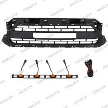 Black Front Grille Fit For Toyota Tacoma TRD Pro 2012 - 2015 With LED Lights - £135.53 GBP