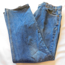 Levi&#39;s Levi Strauss Men&#39;s Jeans Blue Denim Pants Size W36 L32 517 Boot C... - $39.59