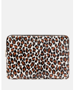 New Kate Spade Madison Spotted Leopard Universal Laptop Sleeve Cream Multi - $75.86 CAD