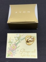 New Vintage Avon Prayer Will Light the Way Sentiment Tac Pin KG - £9.47 GBP