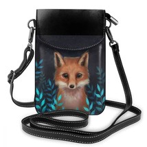 Houlder bag fox leather bag trending multi pocket women bags women s print mini student thumb200