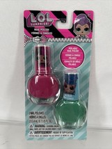 LOL surprise nail polish peelable 2 Pack Pink Green Friends - $74.37 MXN