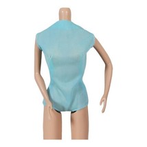 Vintage Fashion Barbie Sheer Blue Swim Suit Body Suit - £15.24 GBP