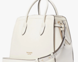 NWB Kate Spade Knott Large Satchel Off White Leather PXR00399 Cream Gift... - £130.57 GBP