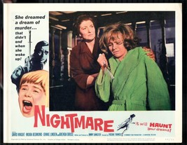 Nightmare 11&quot;x14&quot; Lobby Cards #5 Brenda Bruce Jennie Linden Horror - $38.80