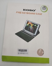 Eoso F16S Keyboard Case For Samsung Galaxy Tab S6 Lite 10.4&quot; (Rose Gold) - £29.69 GBP