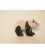 Giant Panda bear metal &amp; enamel lapel hat tie pin - €12,22 EUR