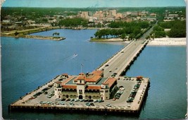 Air View Million Dollar Pier St Petersburg FL Postcard Posted - £7.84 GBP