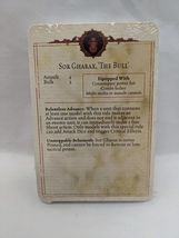 Warhammer 40K Sor Gharax The Bull Cards Sealed - $7.48