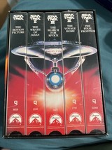 Star Trek Movie Collection VHS 1991 6 Tape Box Set New Sealed - $19.79