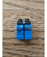 LEGO Minifigure Legs Black/Blue with Flashlight and Chain - $37.27 MXN