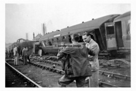 pt5831 - Balby Carr , Train Crash 1947 , Yorkshire - print 6x4 - £2.20 GBP