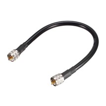 uxcell UHF Male PL-259 to UHF Male PL-259 Low Loss RG213 Coax Jumper Cab... - £18.67 GBP