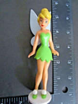 Vintage Disney TINKERBELL Fairy Princess 5&quot; Tall Cake Topper PVC Pro Base Figure - £3.49 GBP