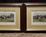 George Wright Polo Scenes “A Question of Pace” &amp; “A Backhanded Stops A R... - $279.00