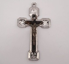 Religious Jesus Crucifix Cross Aluminum Stations Of The Cross - $24.74