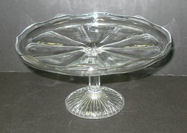EAPG Antique Bryce Higbee Cake Stand Colonial Pattern Circa 1910 Bee Mark - £13.90 GBP