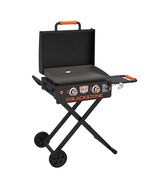 Blackstone 22 On The Go Scissor-Leg Griddle with Two Burners -Stainless... - $6,807.46 MXN
