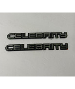 Chevy OEM 1989 Celebrity Rear Trunk Emblem Badge Logo Nameplate Name Lot... - £23.04 GBP