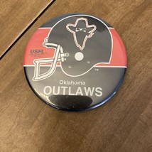 1983 USFL Oklahoma Outlaws Football Pin - £24.78 GBP