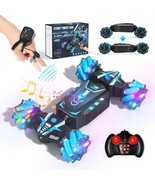 Remote Control Car Hand Controlled Gesture Rc Stunt Car With Spray &amp; Lig... - £58.18 GBP