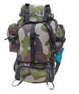 Travel Backpack For Camping Biking 60 L Women Men Hiking Brazil Nethelan... - £39.11 GBP