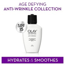 Olay Age Defying Anti-Wrinkle Day Lotion with Sunscreen SPF 15 100ml/3.4fl.oz.  - $16.66
