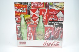 Coca-Cola 1000 Piece Jigsaw Puzzle By Springbok Sealed Box Vintage Soda Cans - £15.14 GBP