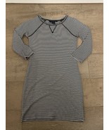 French Connection Womens Black White Cotton Stretch Striped Sweater Dres... - $380.13 MXN