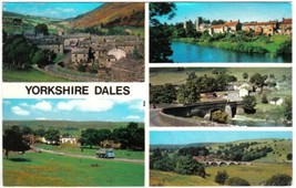 United Kingdom UK Postcard Yorkshire Dales Twaite Bainbridge Kettlewell Burnsall - £2.33 GBP