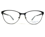 Ann Taylor Eyeglasses Frames AT605 C01 Black Grey Cat Eye Full Rim 52-16... - $46.59