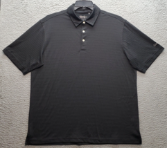 Walter Hagen Essentials Polo Shirt Mens L Multi Striped Golf Performance... - $21.44