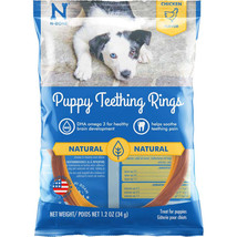 N-Bone Puppy Teething Ring - Chicken Flavor Dental Chew for Teething Dogs - £3.11 GBP+