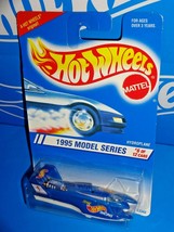 Hot Wheels 1997 30th Anniversary Replica Release Year 1995 Hydroplane Blue - £3.11 GBP