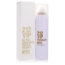 212 Vip Perfume By Carolina Herrera Deodorant Spray 5 oz - £35.63 GBP
