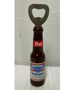 Vintage BUDWEISER Wood Beer Bottle Opener  - £12.33 GBP