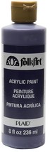Folkart Acrylic Paint, 878 Purple, 8 Fl. Oz. - £6.39 GBP